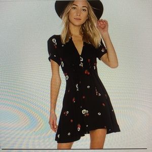 Free People Dream Girl Mini Strawberry Dress